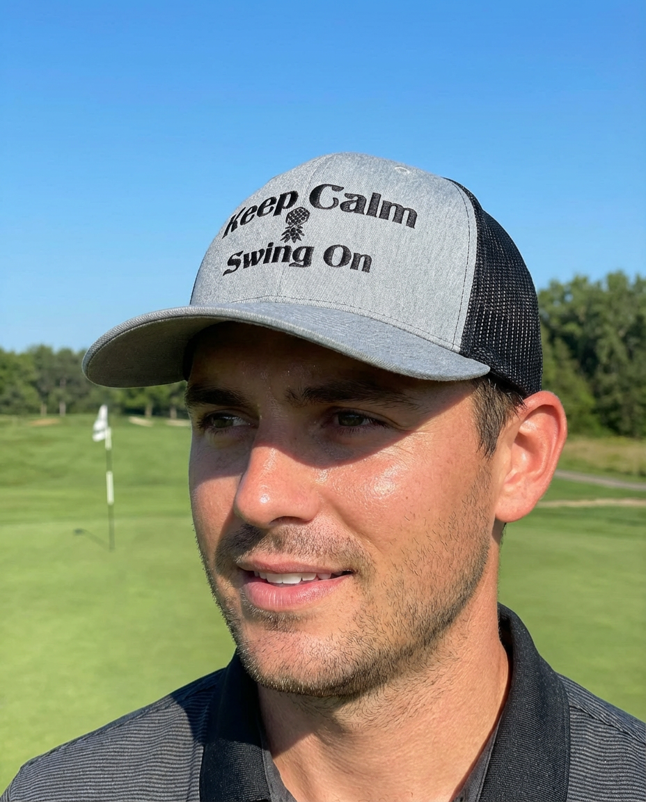 Keep Calm, Swing On Snapback Hat | Swinger & ENM Lifestyle Headwear – DK Apparel