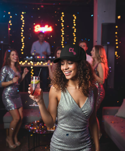 Canadian Lifestyle Snapback Hat – Pink | Swinger Lifestyle Headwear by DK Apparel-DK Apparel