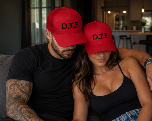 DTF Adjustable Hat – Embroidered