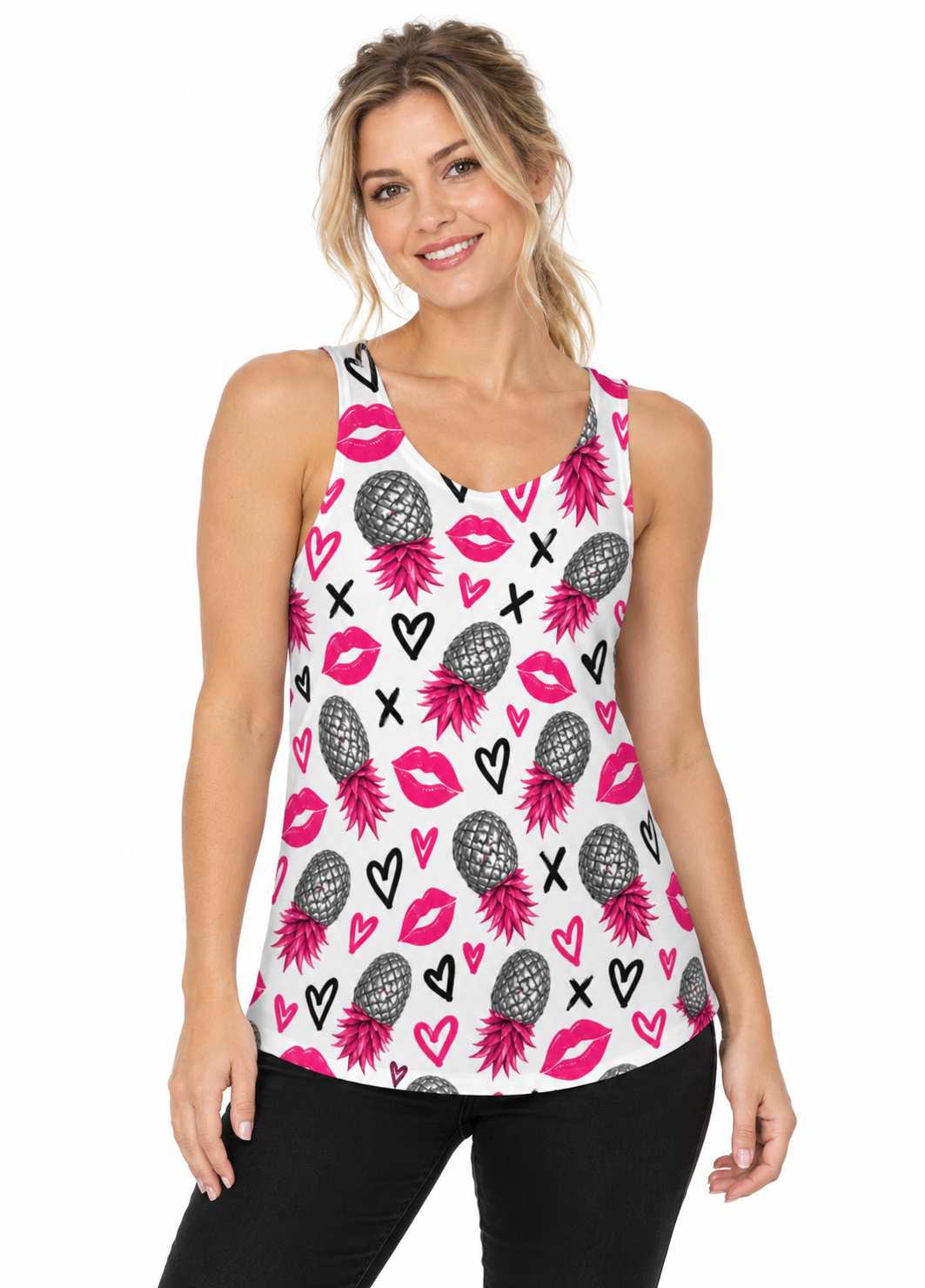 Pink Signals Women's Tank Top