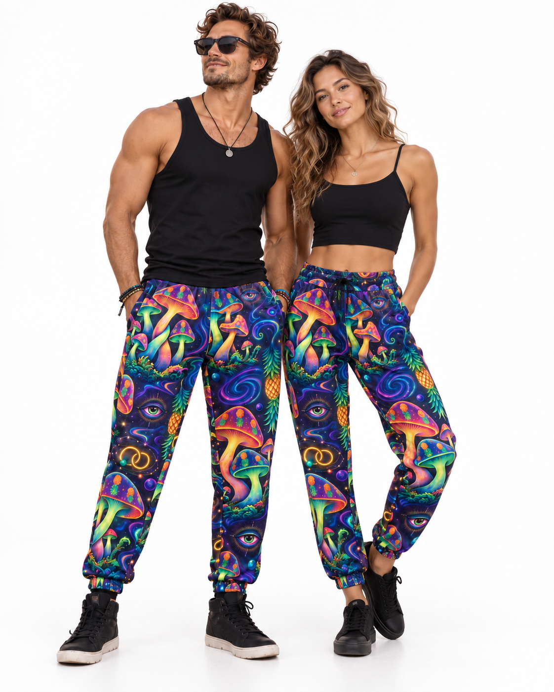 Psychedelic Rave Track Pants