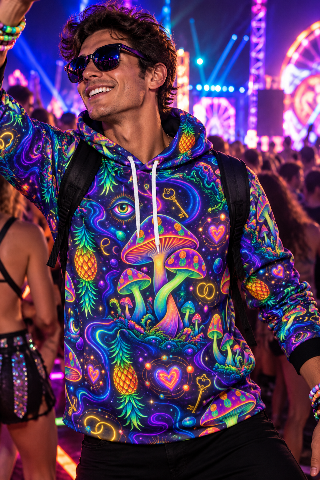 Psychedelic Rave Hoodie