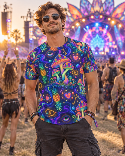 Psychedelic Rave Men’s Shirt