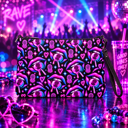 Open Mouth Rave Cross Body Bag