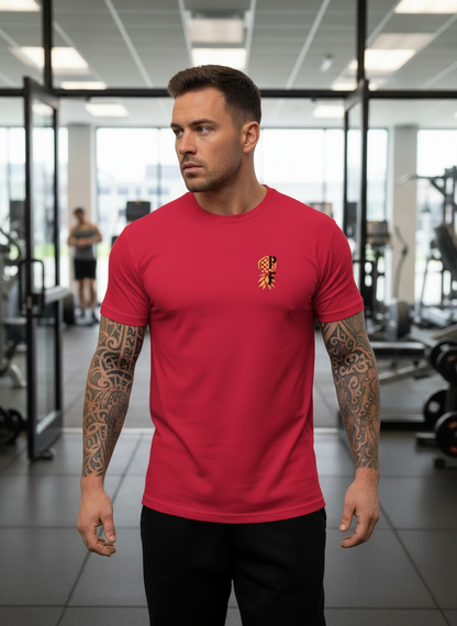 PF Alt Logo Short Sleeve Fitted T-Shirt – Pineapple Fitness Lifestyle & ENM Apparel | DK Apparel-DK Apparel
