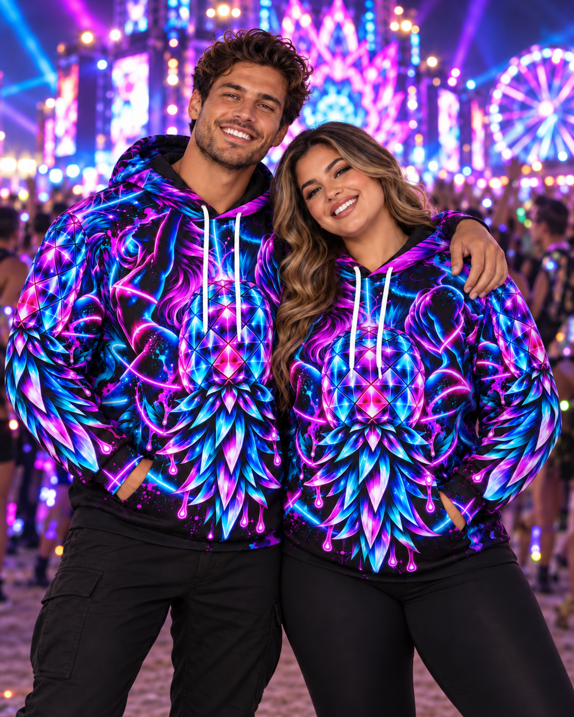 Pineapple Body Rave Hoodie