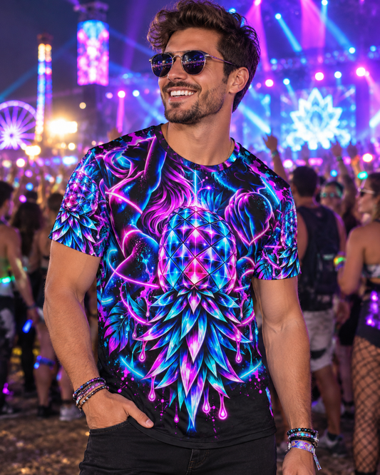 Pineapple Body Rave Men's Short Sleeve T-shirt
