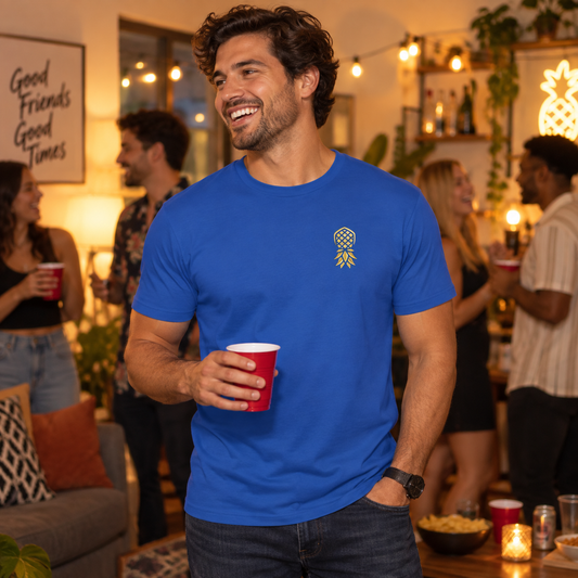 Pineapple Short Sleeve Fitted T-Shirt