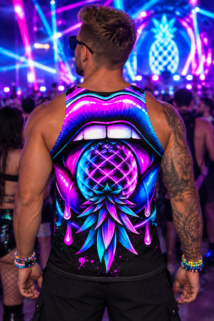 Pineapple Rave Men's Tank
