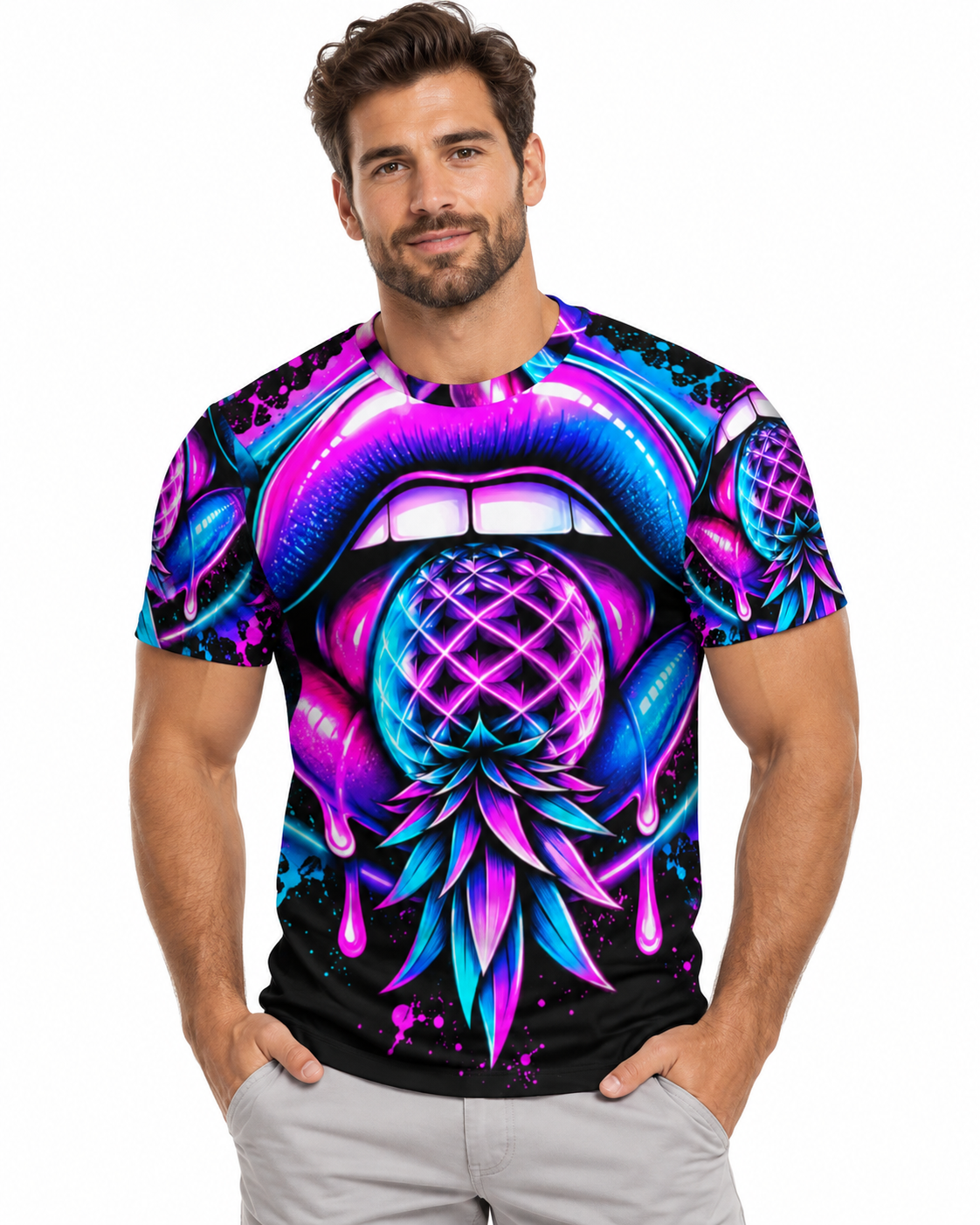 Pineapple Rave Men's T-Shirt