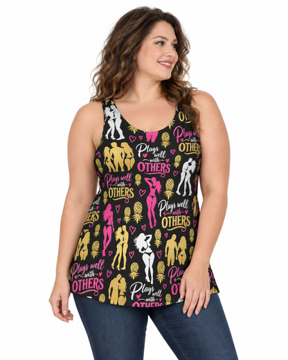 Plays Well With Others Women's Tank Top