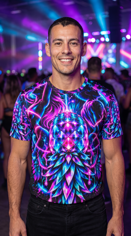 Pineapple Body Rave Men's Short Sleeve T-shirt