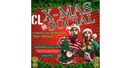 Canadian Lifestyle Christmas Social YYC December 18th!-DK Apparel