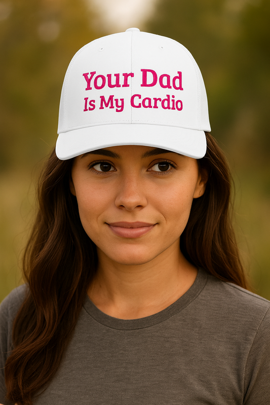 Your Dad Is My Cardio Snapback Hat – Embroidered | Swinger & ENM Lifestyle Headwear – DK Apparel  URL Handle: