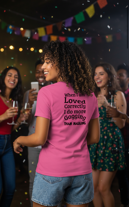 When I Am Loved Women’s Relaxed T-Shirt | Swinger & ENM Lifestyle Apparel – DK Apparel-DK Apparel