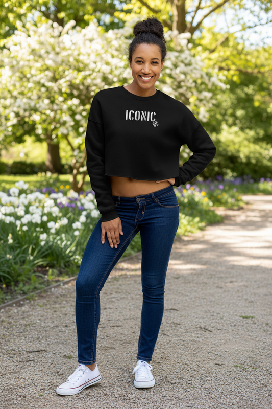 Iconic Crop Sweatshirt | Swinger & ENM Lifestyle Apparel – DK Apparel-DK Apparel