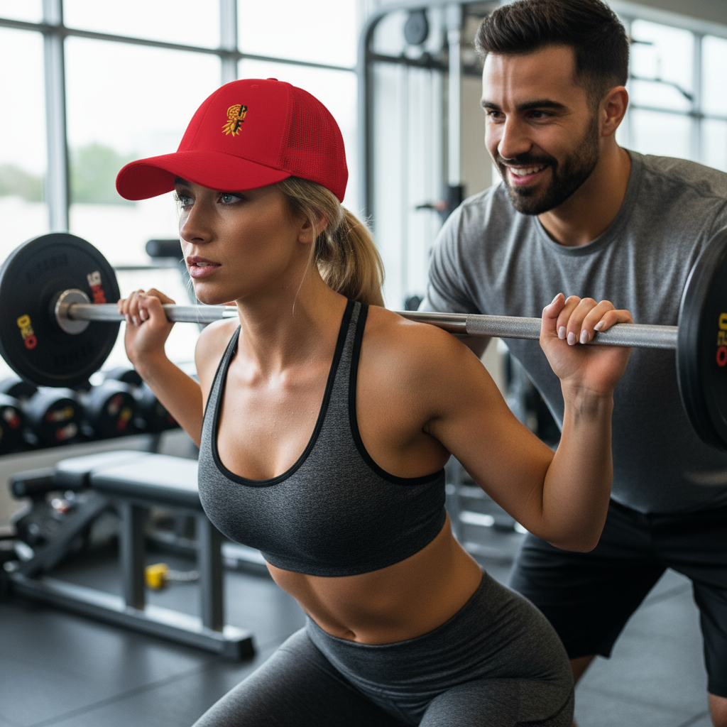 PF Adjustable Hat – Embroidered | Pineapple Fitness Lifestyle Headwear by DK Apparel-DK Apparel