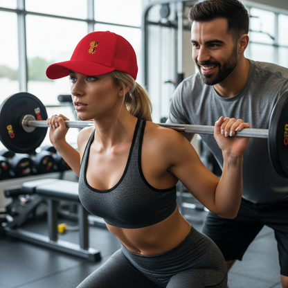 PF Adjustable Hat – Embroidered | Pineapple Fitness Lifestyle Headwear by DK Apparel-DK Apparel