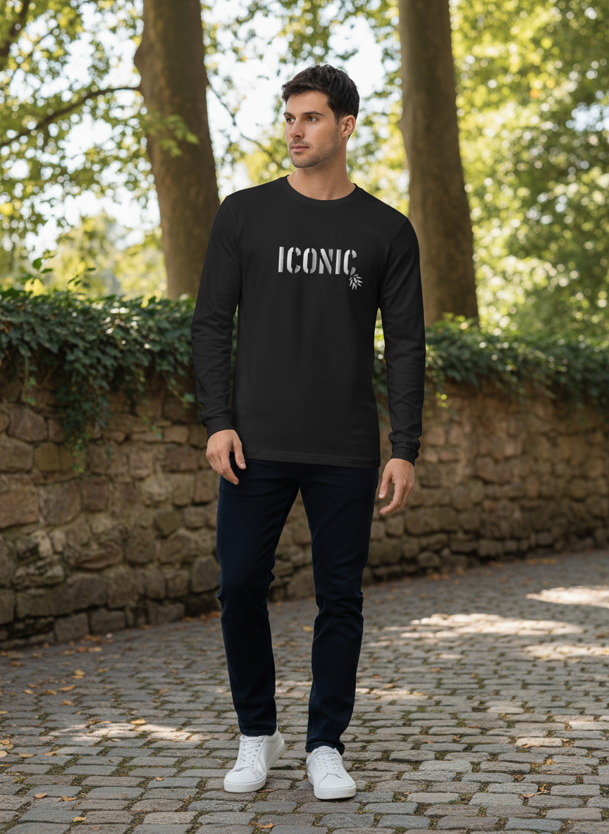 Iconic Long Sleeve Fitted Shirt | Swinger & ENM Lifestyle Apparel – DK Apparel-DK Apparel