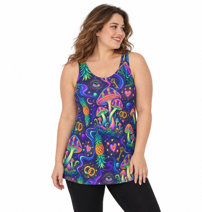 Psychedelic Rave Women's Tank Top