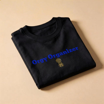 Orgy Organizer Men's T-Shirt Printed in USA