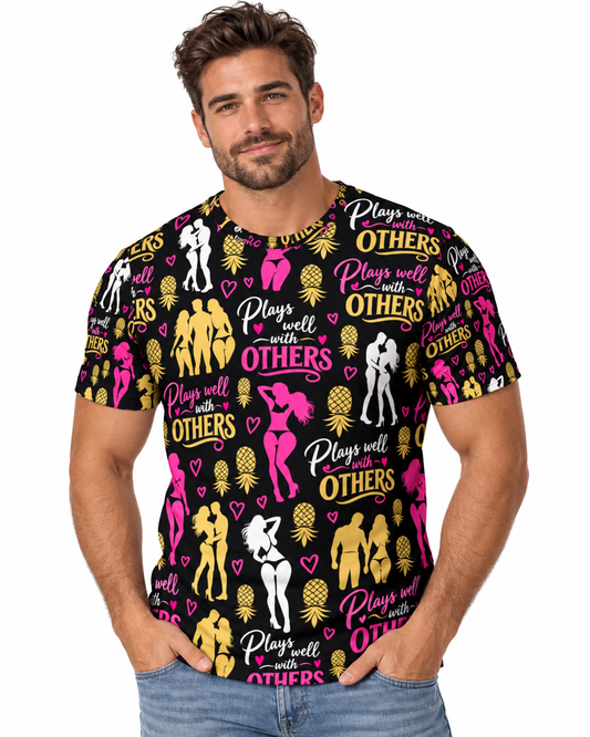 Plays Well With Others Men's Short Sleeve T-shirt