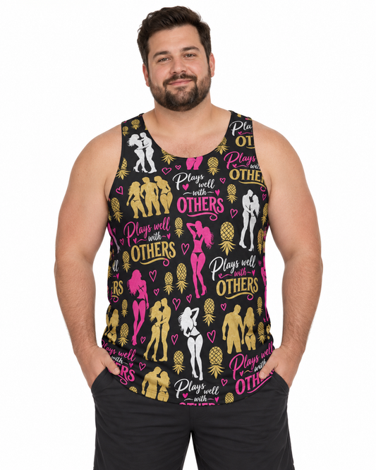 Plays Well With Others Men's Tank Top