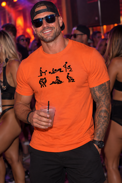 Stick Figure Sex Classic T-Shirt