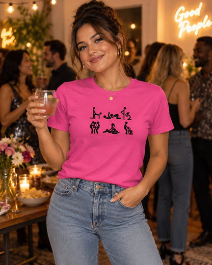 Stick Figure Sex Women’s Relaxed T-Shirt