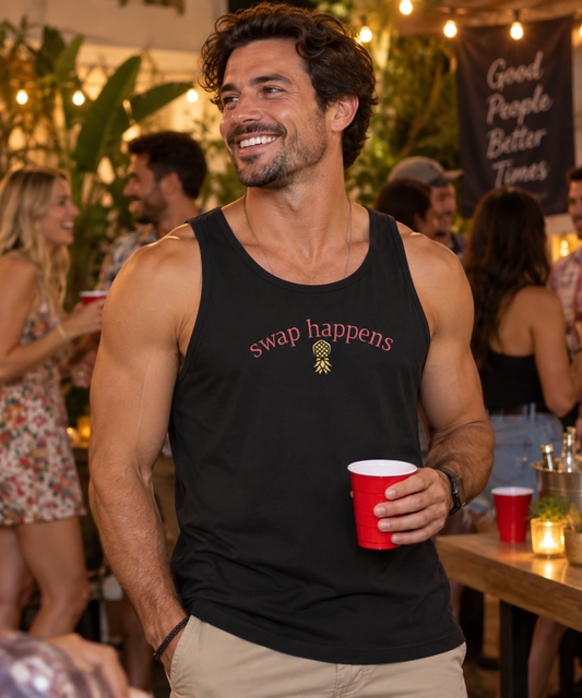 Swap Happens Men’s Tank Top