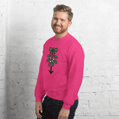 Mistletoe Sweater – Funny Christmas Swinger Holiday Apparel | DK Apparel-DK Apparel