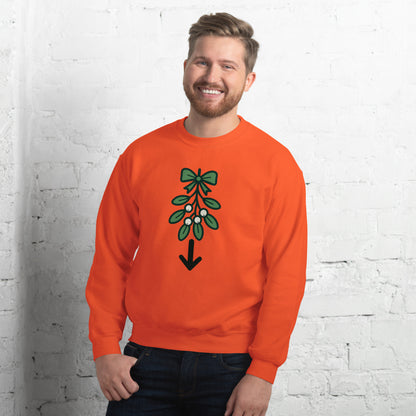 Mistletoe Sweater – Funny Christmas Swinger Holiday Apparel | DK Apparel-DK Apparel