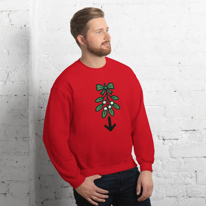 Mistletoe Sweater – Funny Christmas Swinger Holiday Apparel | DK Apparel-DK Apparel