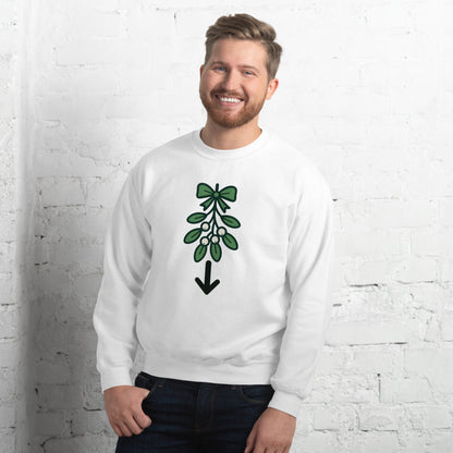 Mistletoe Sweater – Funny Christmas Swinger Holiday Apparel | DK Apparel-DK Apparel